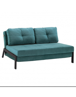 ΚΑΝΑΠΕΣ ΚΡΕΒΑΤΙ  ΒΕΛΟΥΔΟ MENTA 2½ ΘΕΣΙΟΣ 151x92x66Υεκ.